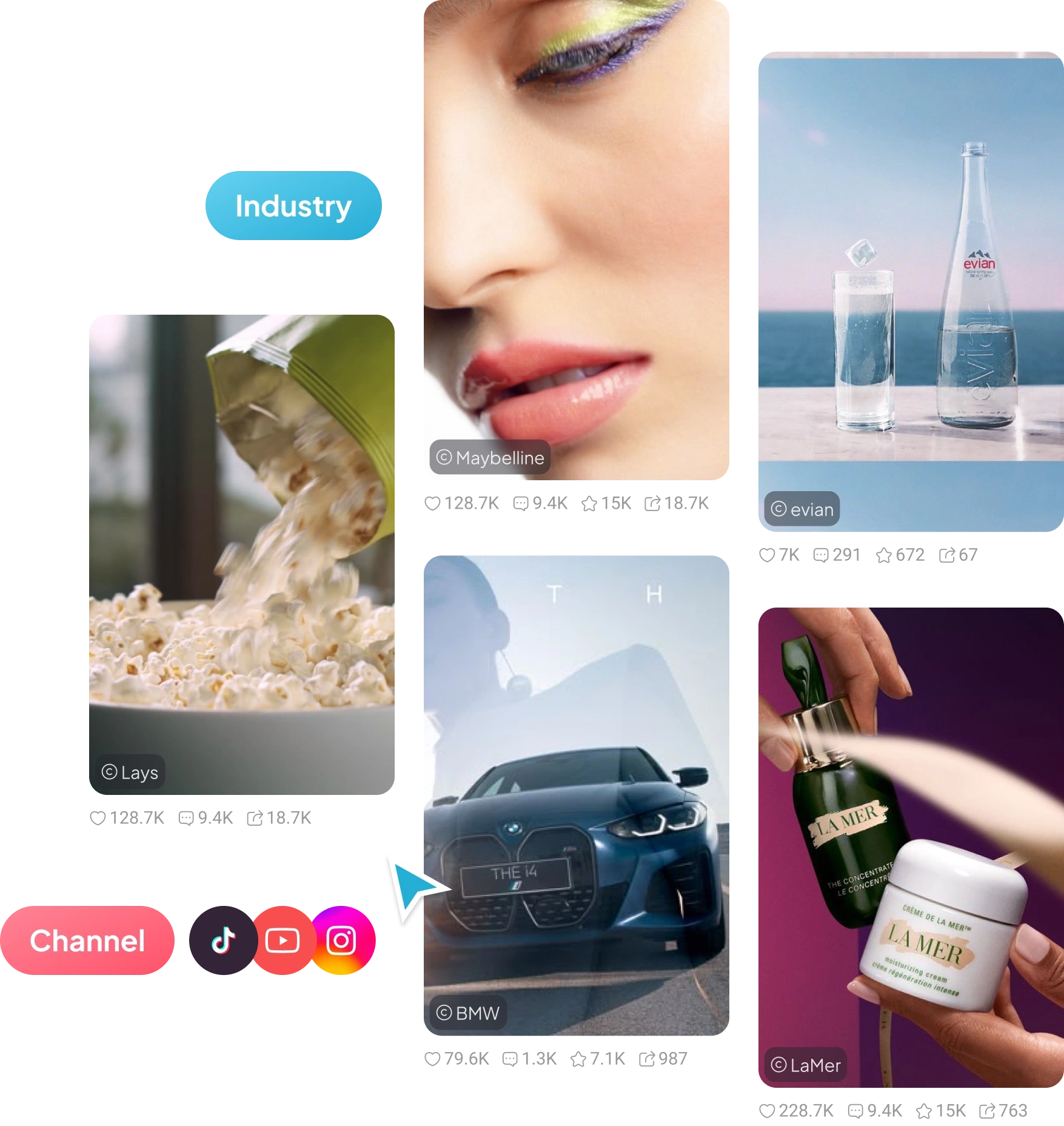 Runix AI Content Analysis: Intuitive interface for discovering viral content across multiple platforms